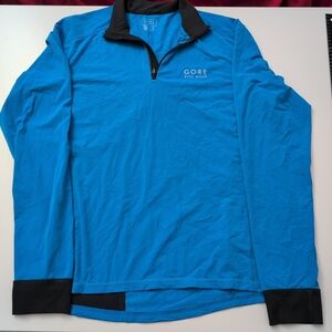 Gore Bike Wear Blue Long Sleeve Shirt